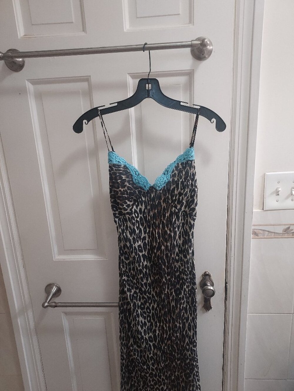 Realisation Par Sleeveless The Jaime Leopard Bellini Slip Dress - Picture 4 of 8
